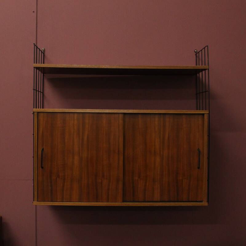 Vintage wandmeubel, wandsysteem