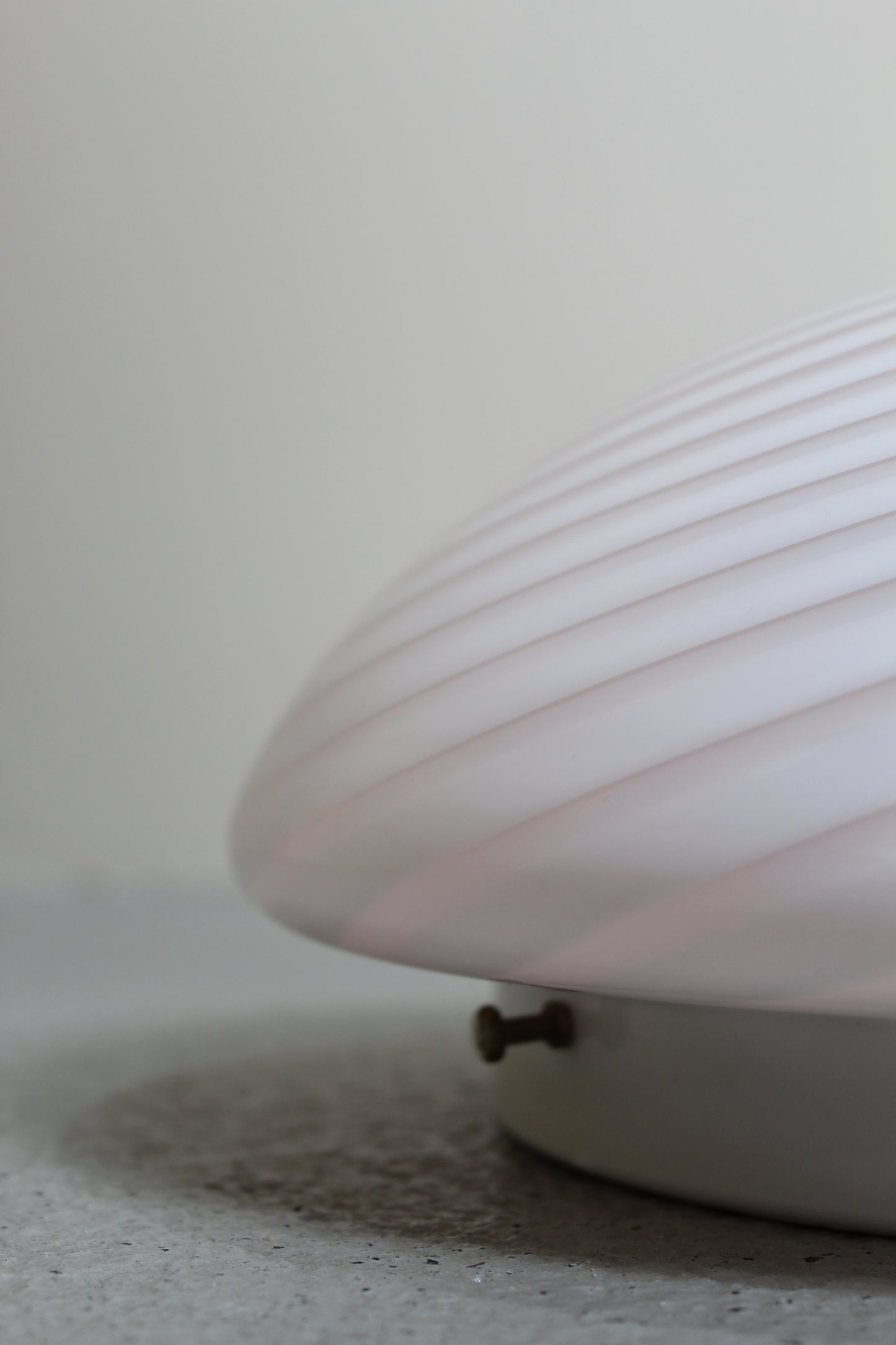 Vintage swirl plafondlamp, wandlamp - Murano