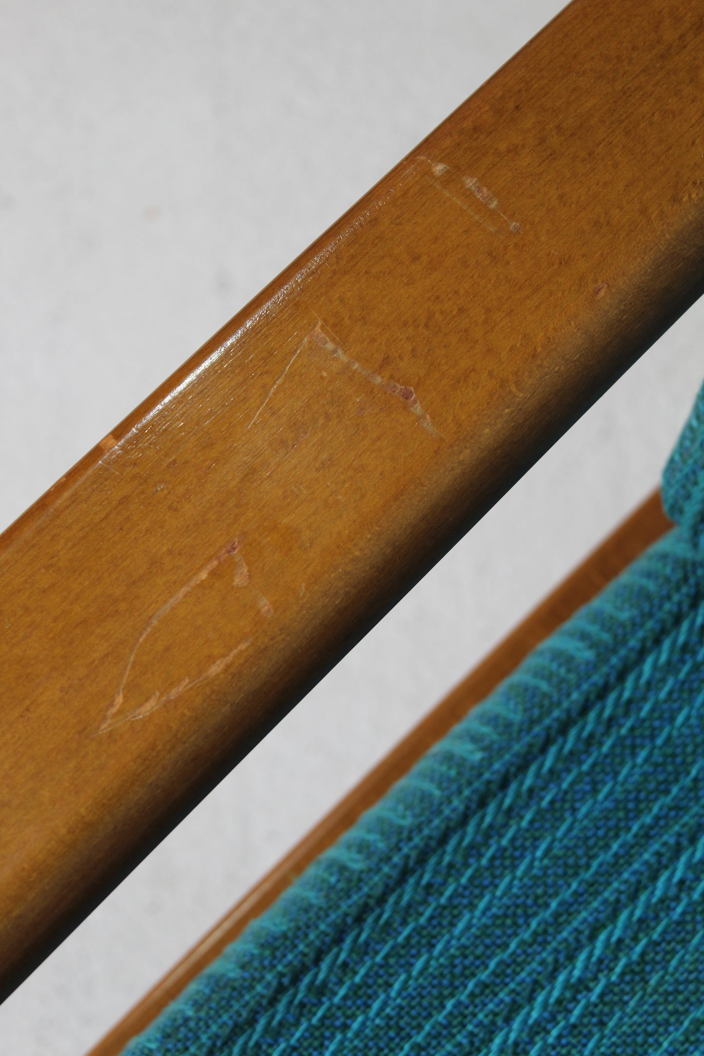 Blauer Vintage-Sessel - 1960er Jahre