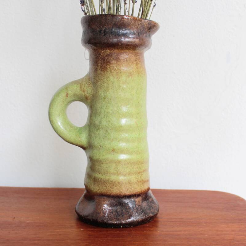 Vintage vase green M