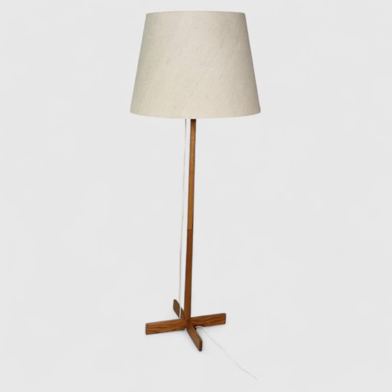 Vintage Danish floor lamp - teak, 1960s | 01473