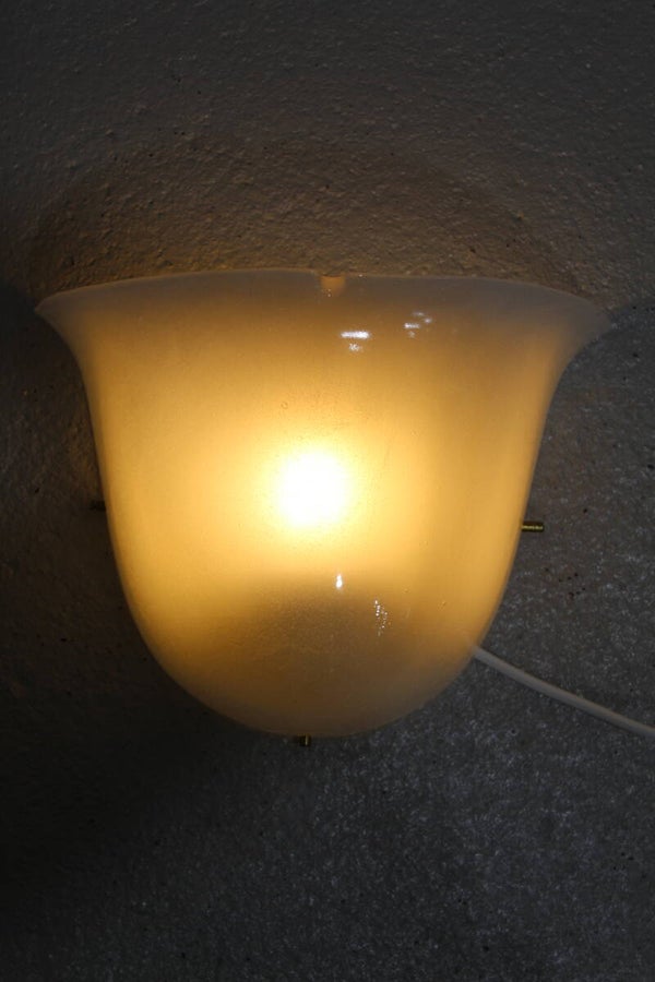 Vintage Wandlampe Glashütte Limburg – 70er | 01259