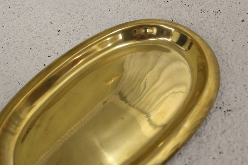 Vintage brass wall sconce