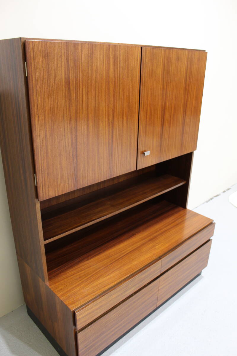 Vintage Bücherregal, Hängeschrank, Highboard - 1960er Jahre