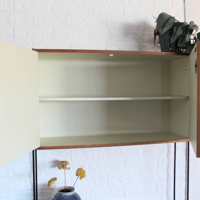 Vintage Omnia wandsysteem, bureau/kast