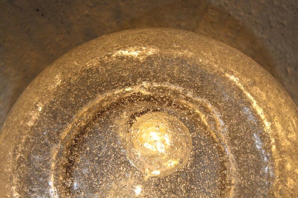 Vintage plafondlamp, wandlamp Hillebrand | 01287