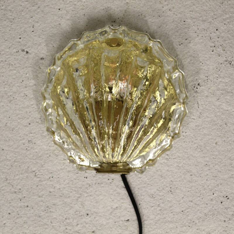 Vintage wall lamp Glashutte Limburg