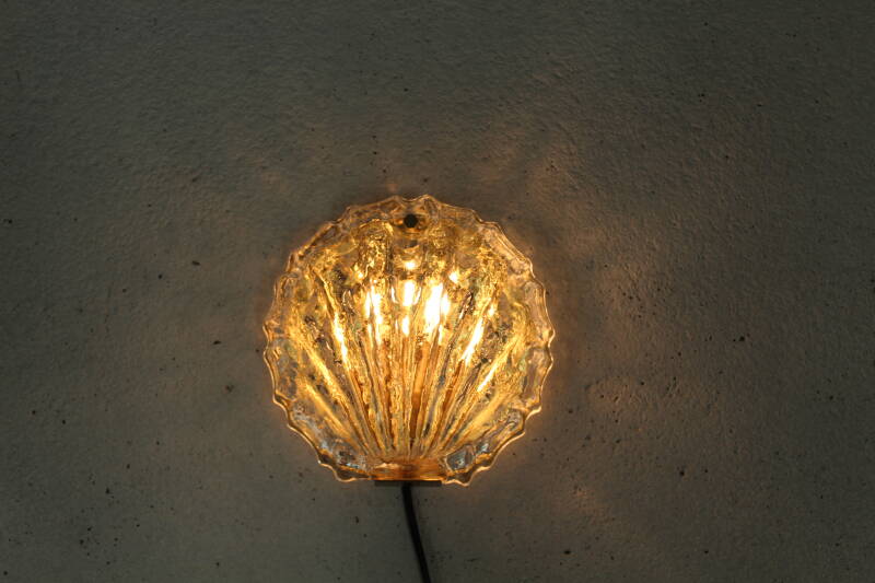 Vintage wall lamp Glashutte Limburg