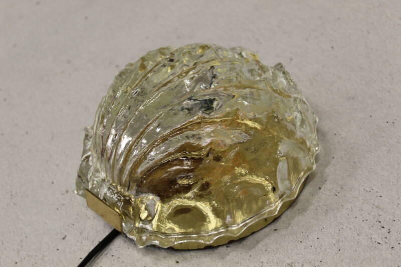 Vintage wall lamp Glashutte Limburg