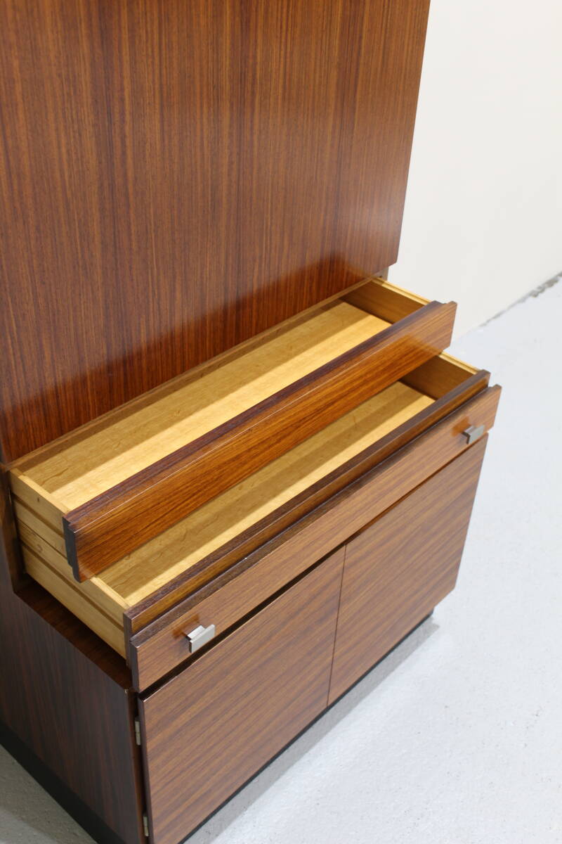 Vintage Bücherregal, Hängeschrank, Highboard - 1960er Jahre
