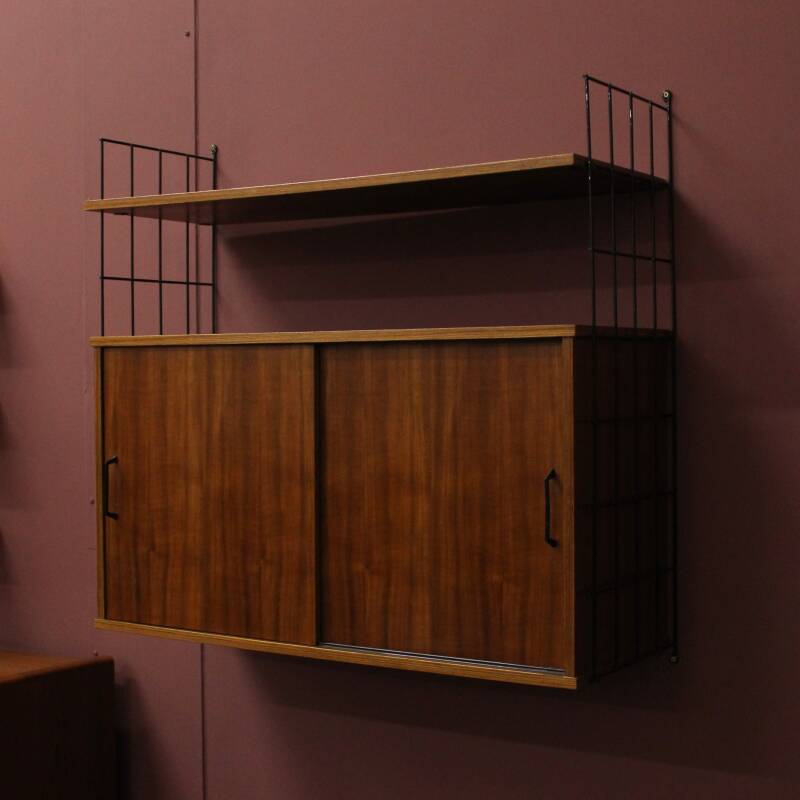 Vintage wandmeubel, wandsysteem