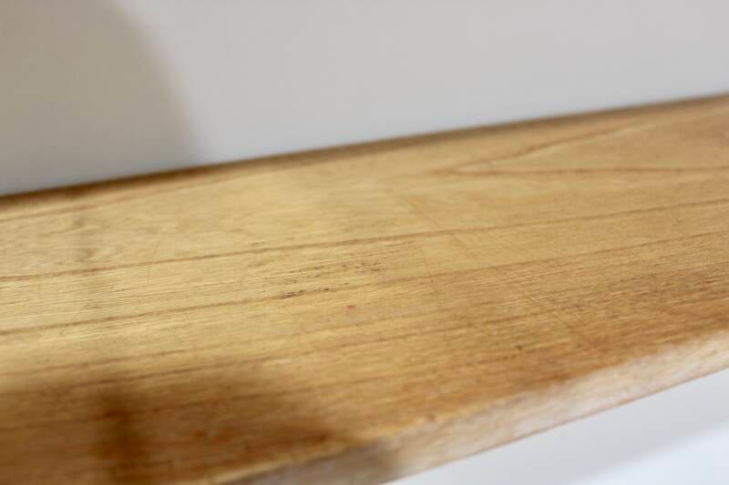 Vintage houten wandschap, wandrek – jaren ’60 | 01157