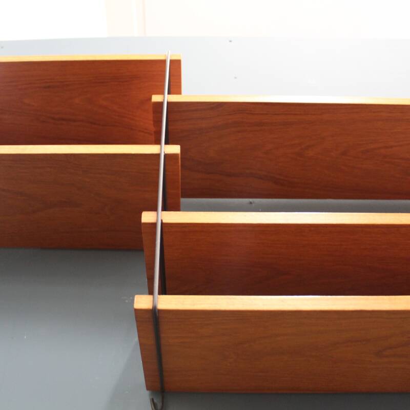 Vintage wall system, wall shelf