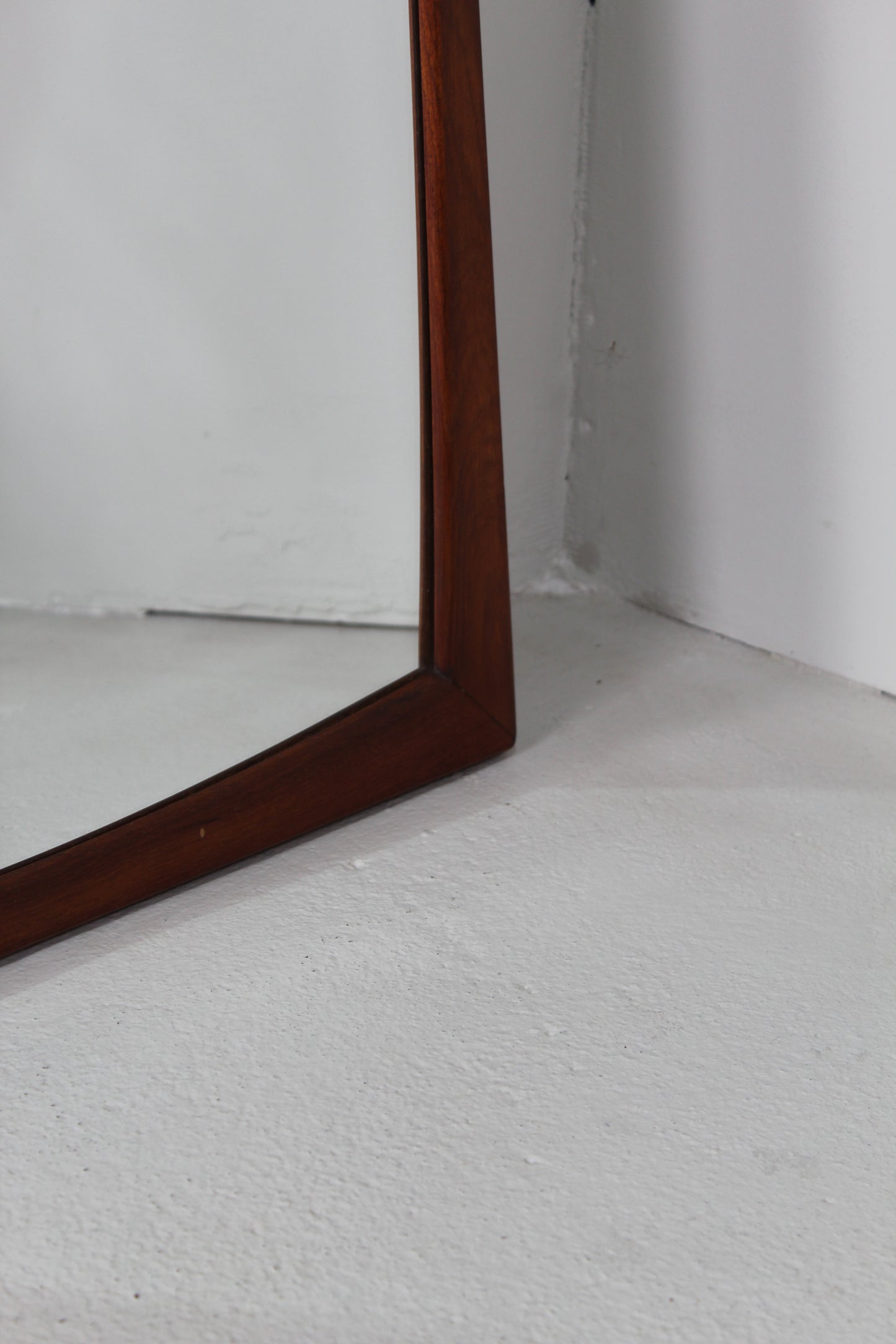 Vintage houten spiegel teak