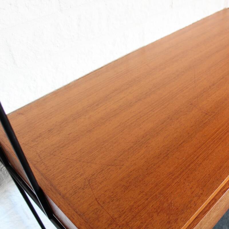 Vintage Omnia wandsysteem, bureau/kast