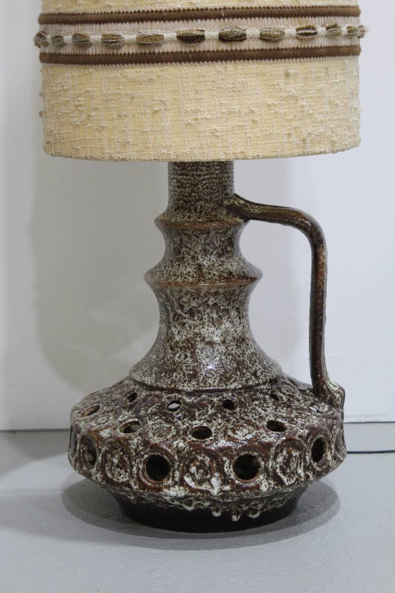 Vintage West Germany floor lamp - fat lava - 70s | 01182