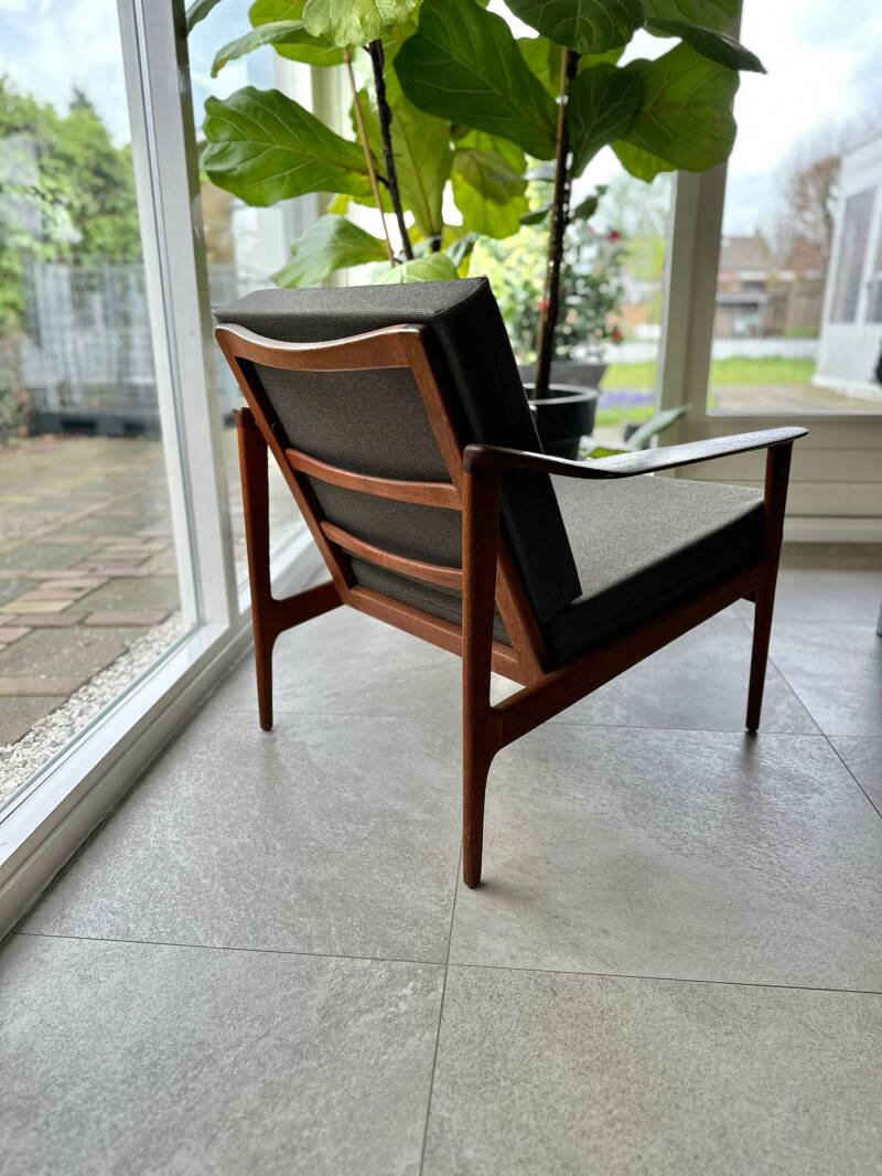 Vintage fauteuil, Deens Design - IB Kofod Larsen voor Selig | 01055