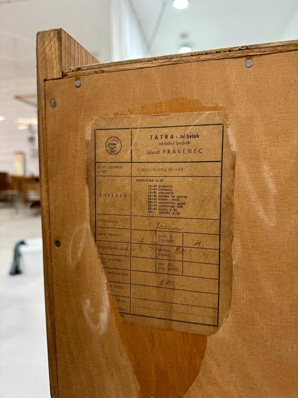 Vintage-Schrank, Schrank - František Jirák für Tatra, Tschechische Republik-Slowakei | 01114