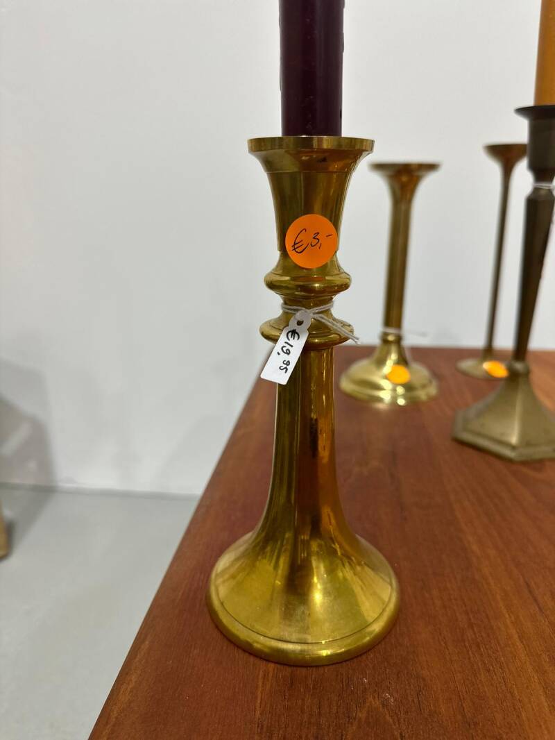 Vintage brass candlestick | SSS17