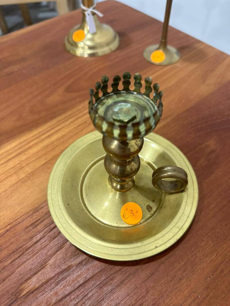 Vintage brass candlestick | SSS20