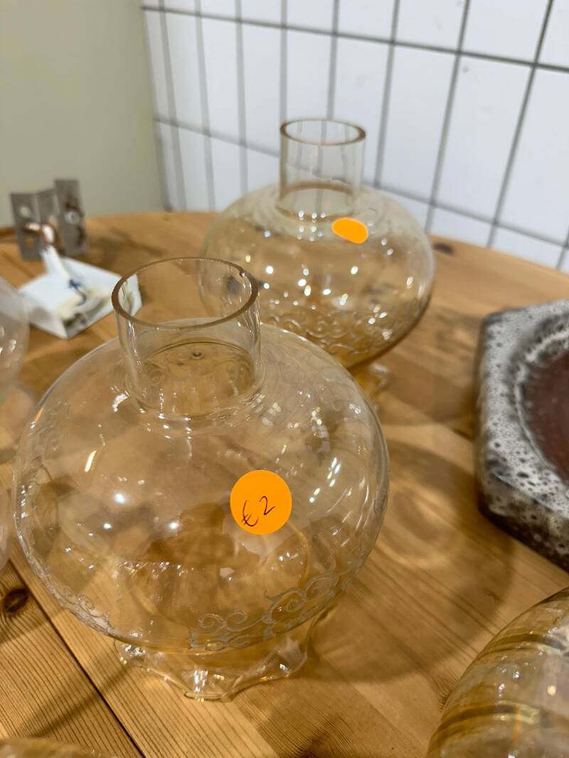 Vintage Lampenschirm aus Glas | SSS27