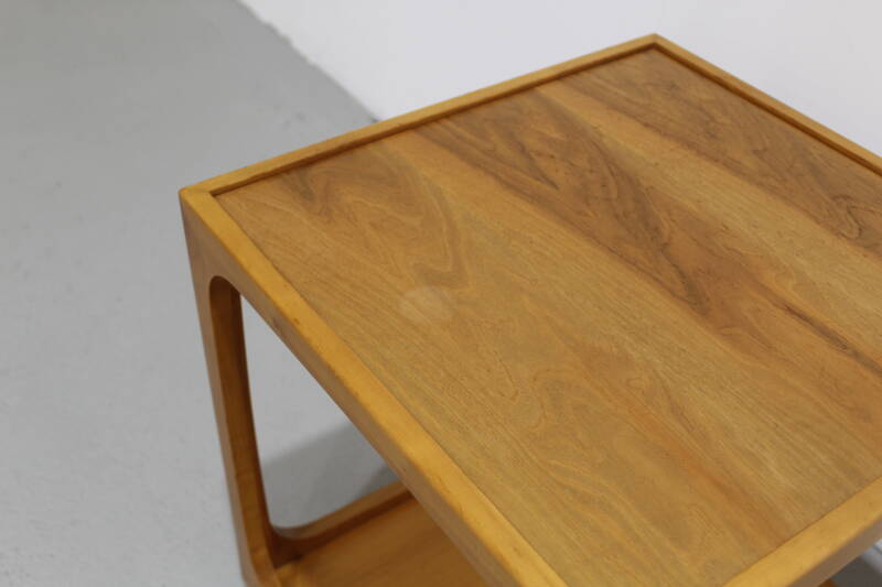Vintage design wooden side table - Wilhelm Renz, 1960s | 01221