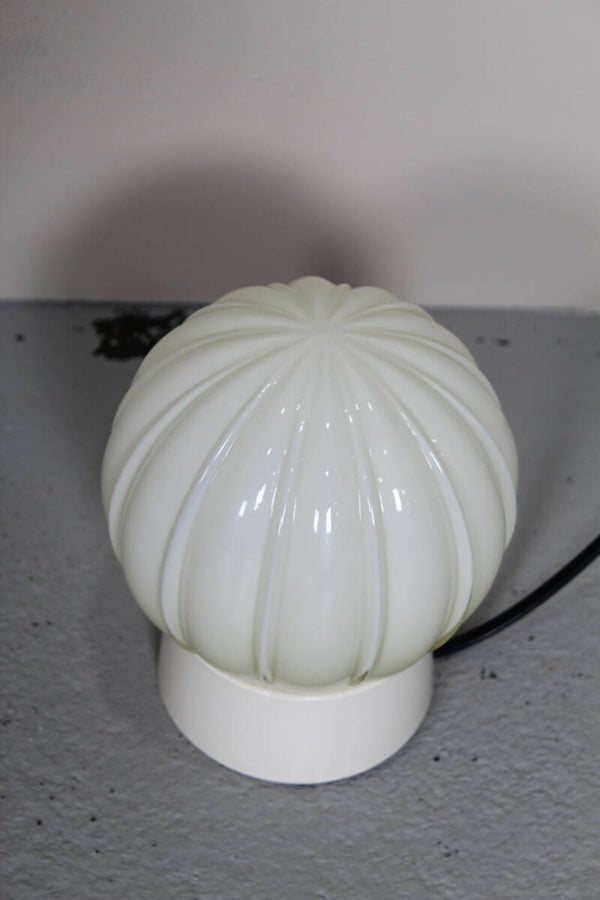 Vintage Thabur Deckenlampe, Deckenleuchte - weiß/creme, Art Deco | 01354