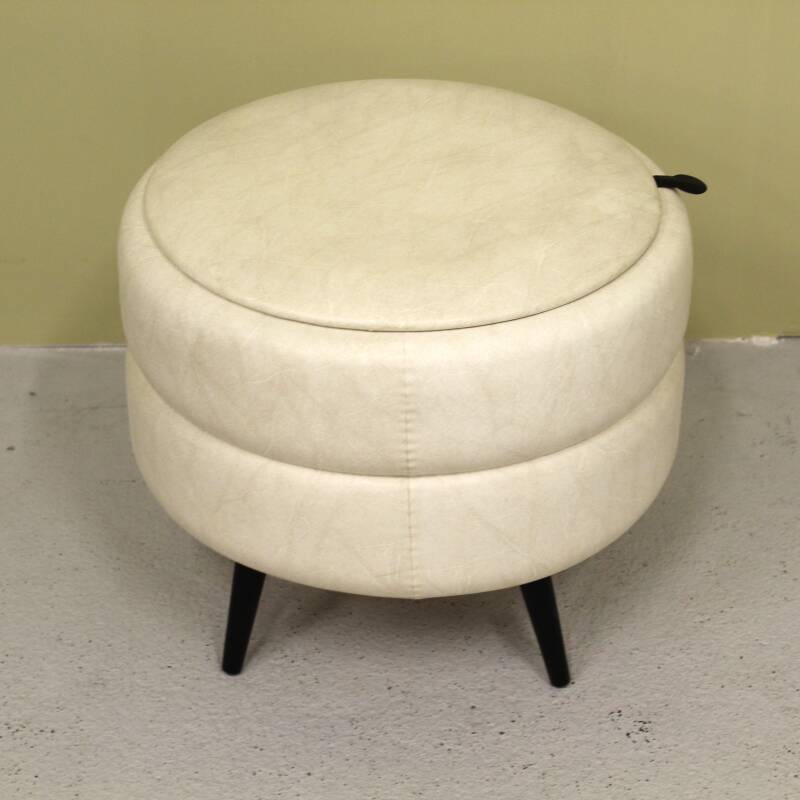 Vintage pouf