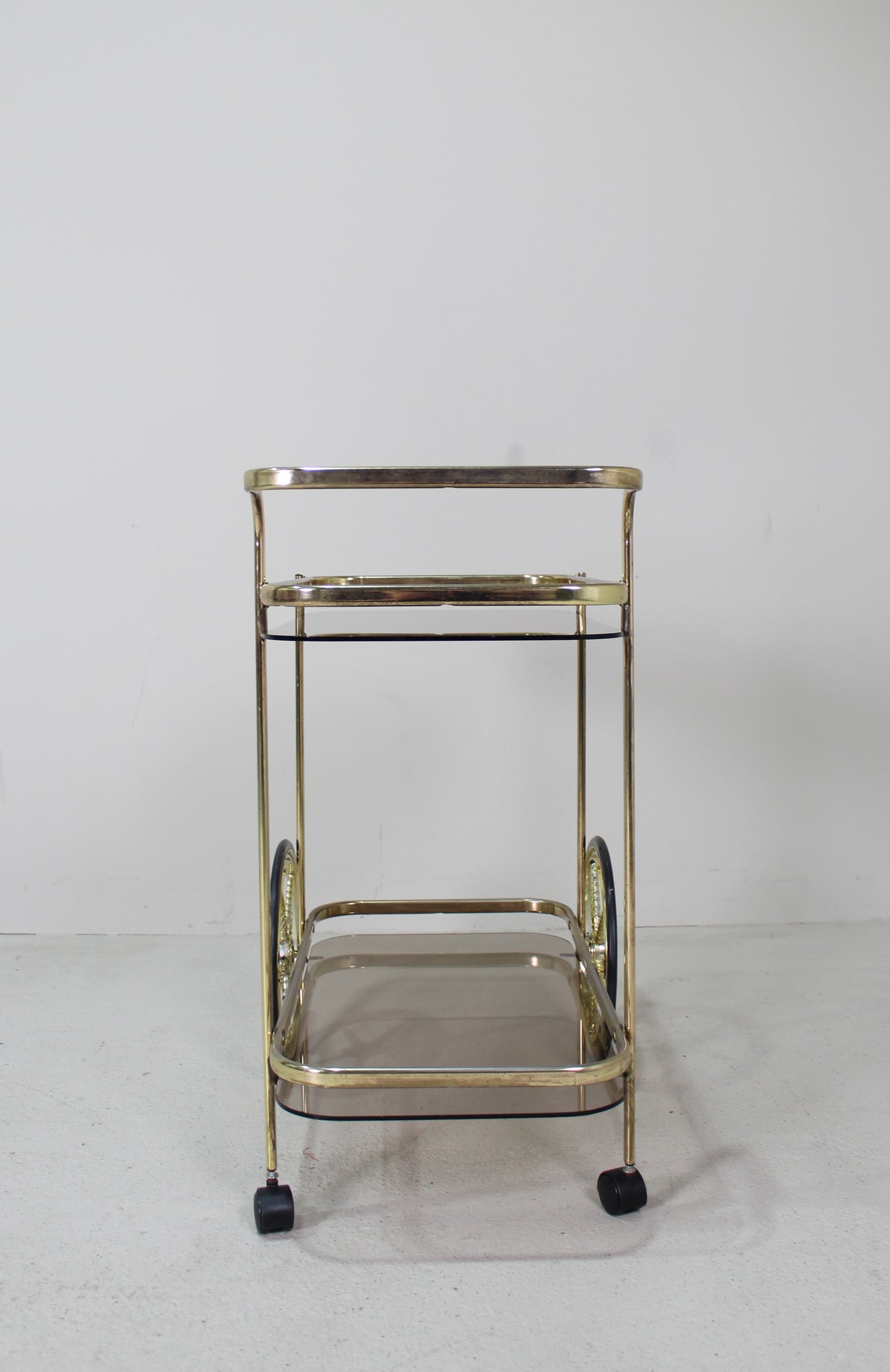 Vintage barcart, serveerwagen, drankkar