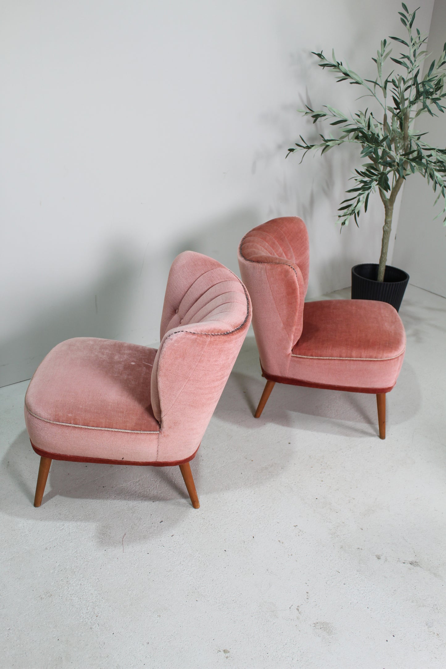 Vintage cocktailstoel jaren '50/’60