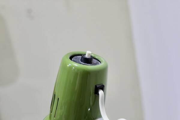 Vintage groene bureaulamp, architectenlamp – LEDU, jaren ’70 | 01137