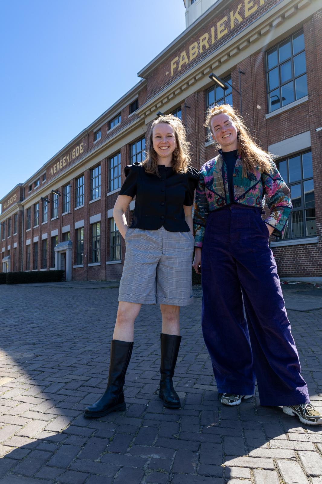 Vintage winkel in fabriek