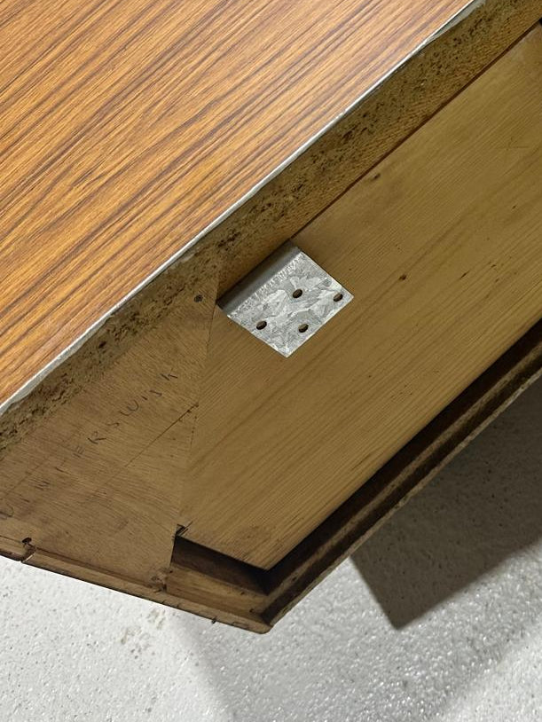 Vintage set zwevende kastjes