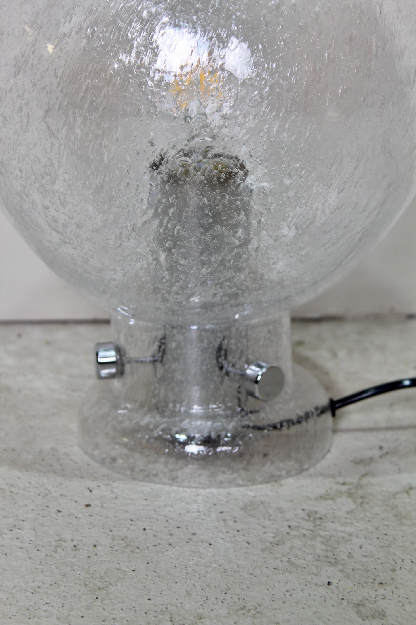 Vintage Space Age Tischleuchte, Pilzlampe