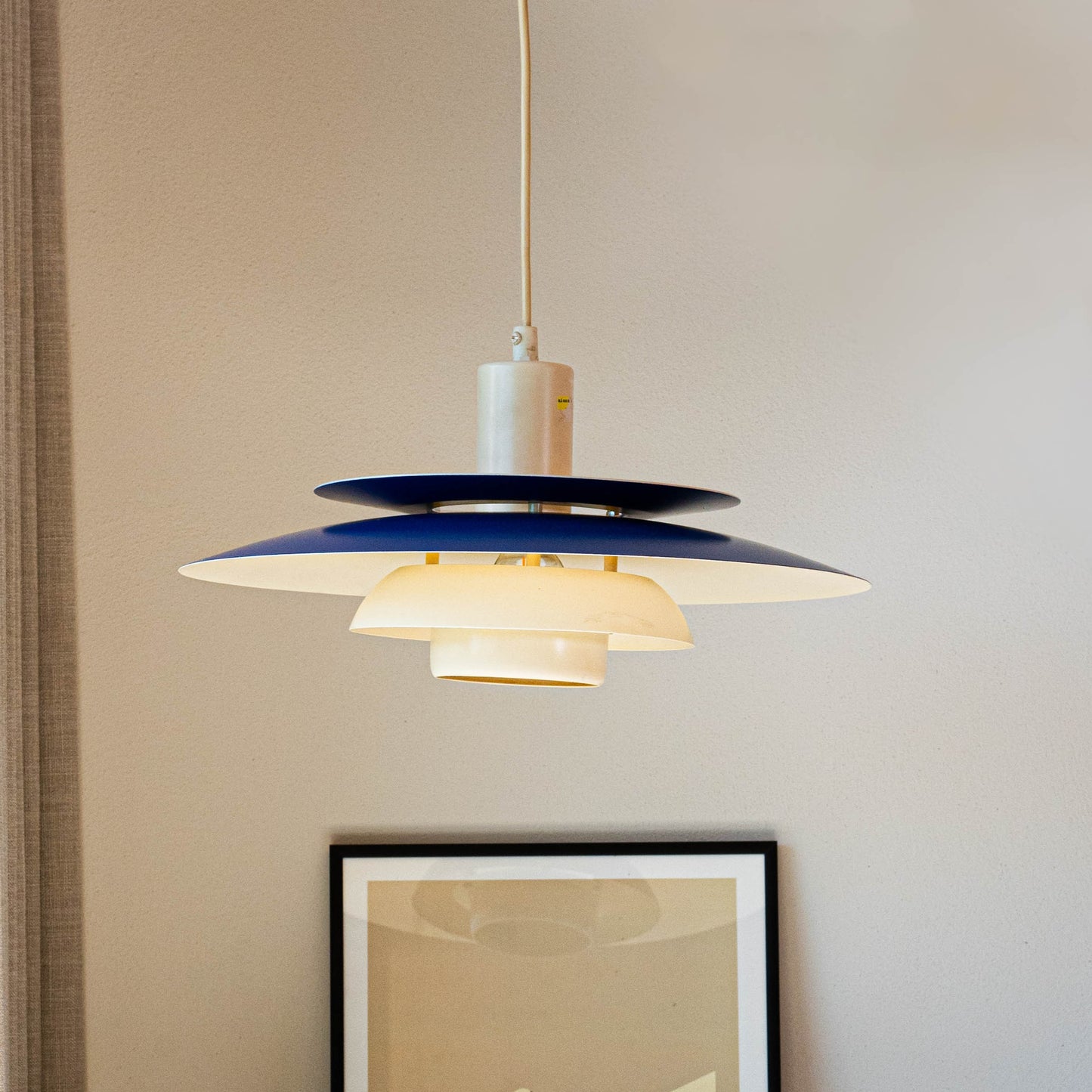 Vintage Deense hanglamp  Lyskaer