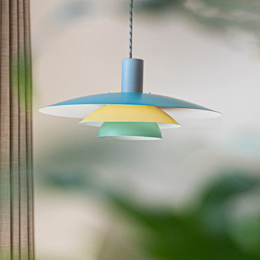 Vintage Deense hanglamp