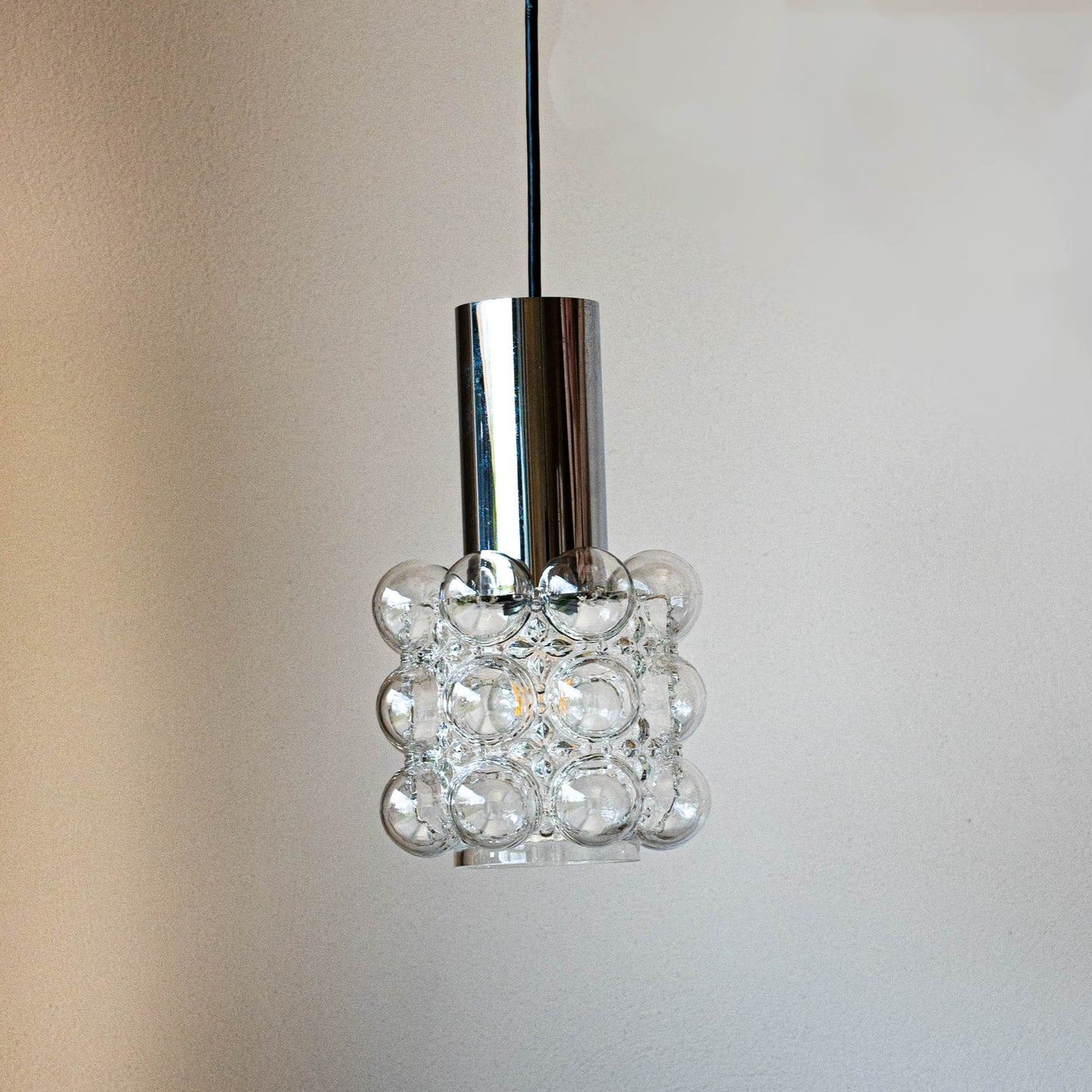 Vintage design hanglamp bubbels