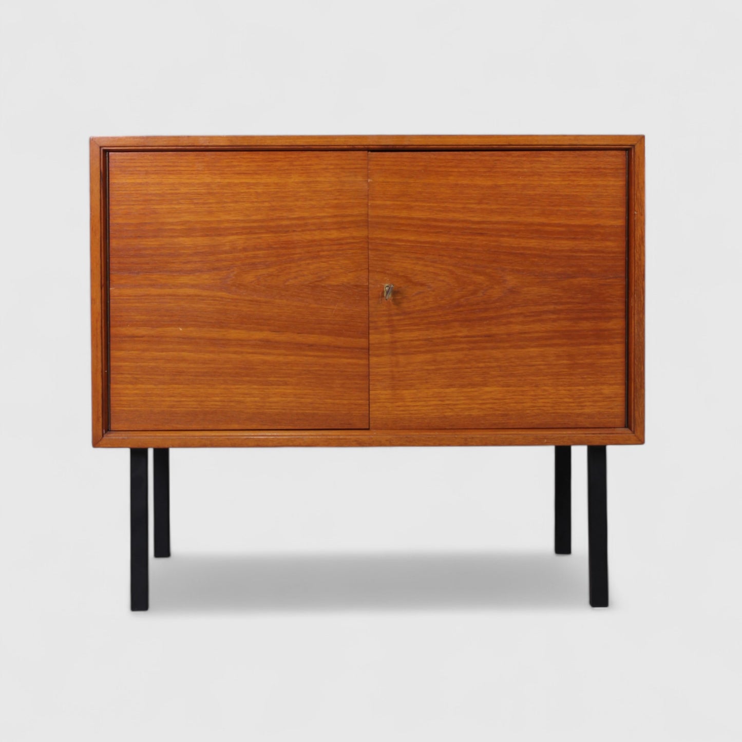 Vintage teakhouten kastje, dressoir - jaren '60