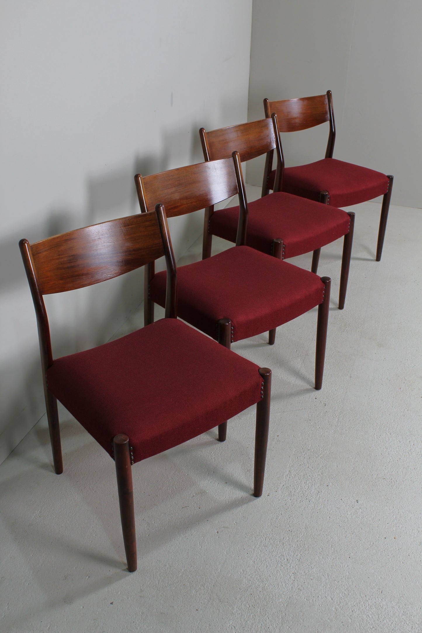 4x Vintage eetkamerstoelen - jaren '60