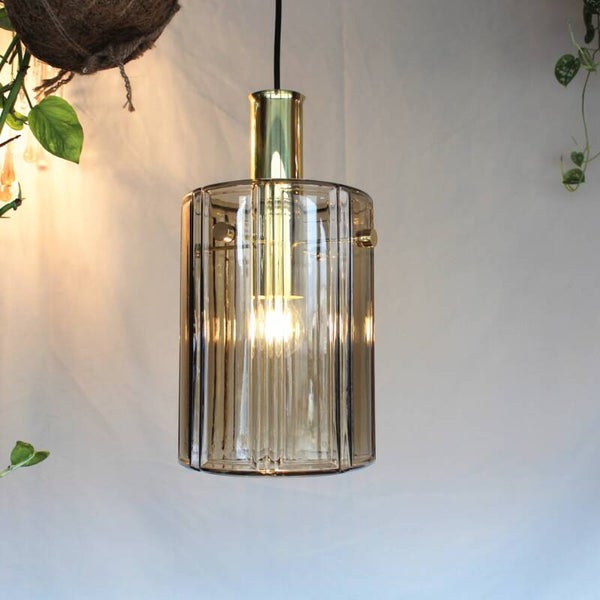Vintage Lampe Glashütte Limburg