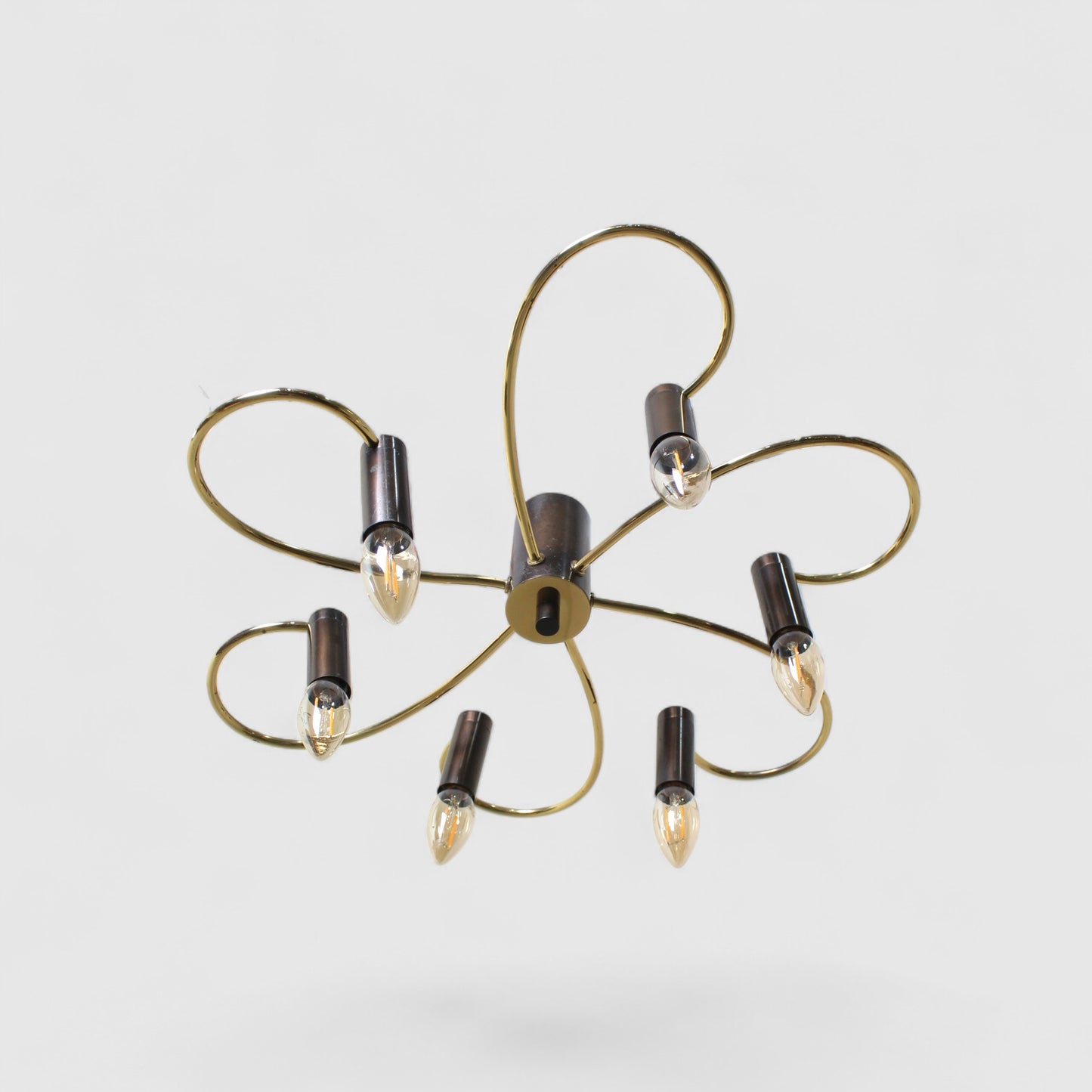 Vintage plafondlamp jaren '70