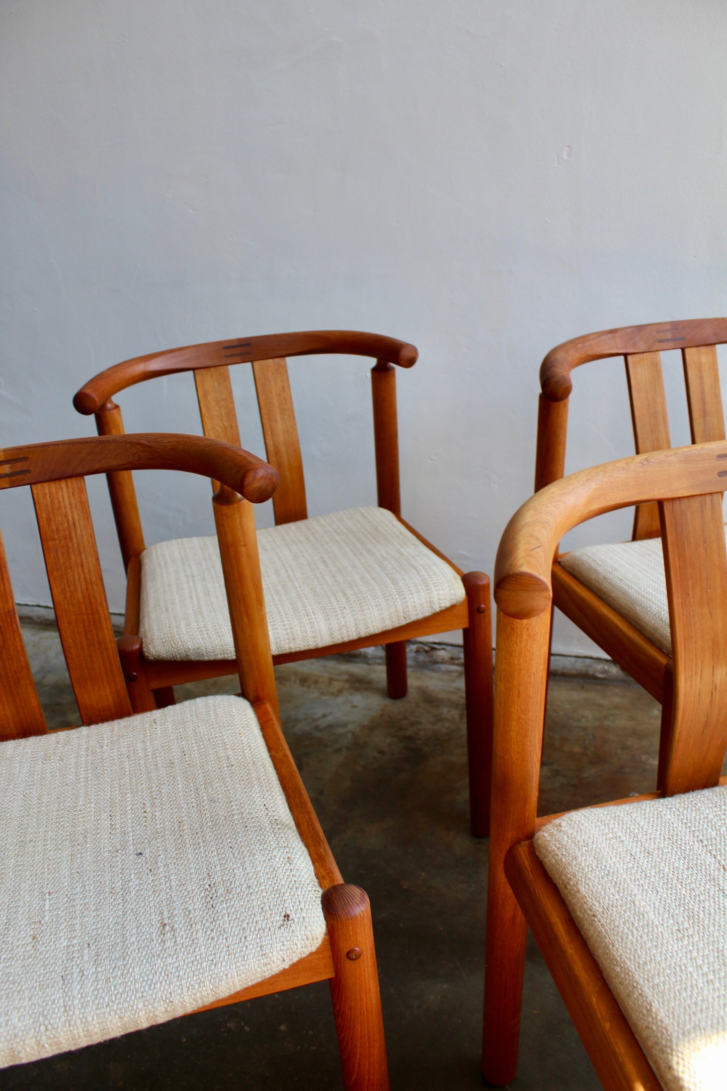 4x Deens Design eetkamerstoelen Frydendal