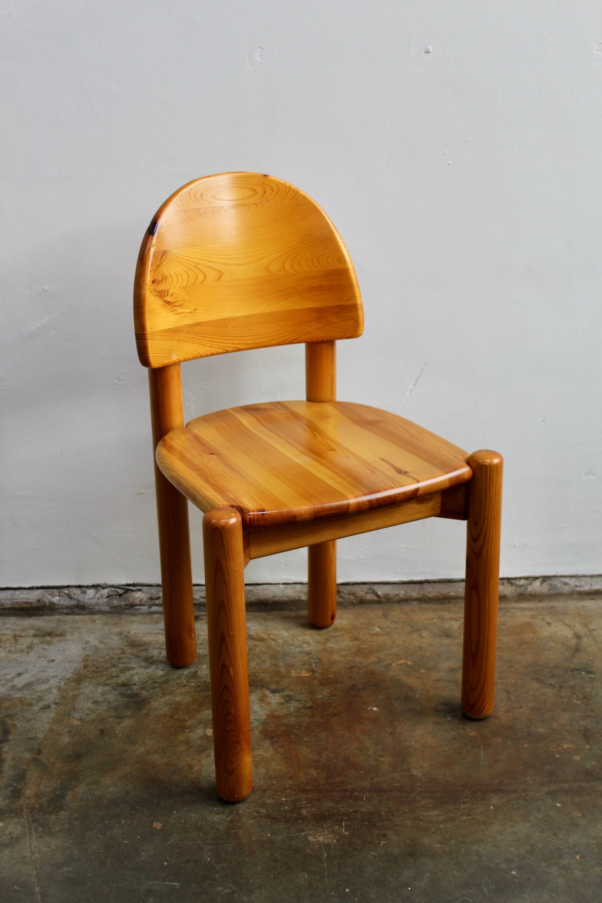 6x Rainer Daumiller grenen eetkamerstoelen