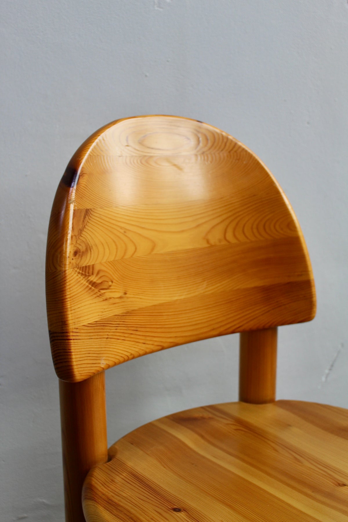 6x Rainer Daumiller grenen eetkamerstoelen