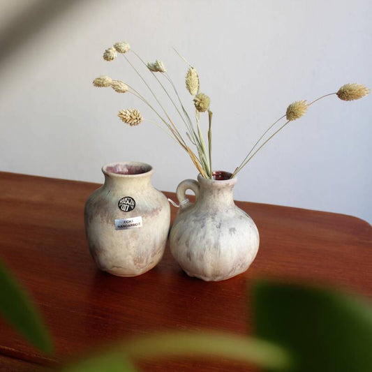 Vintage Ruscha art vazen set