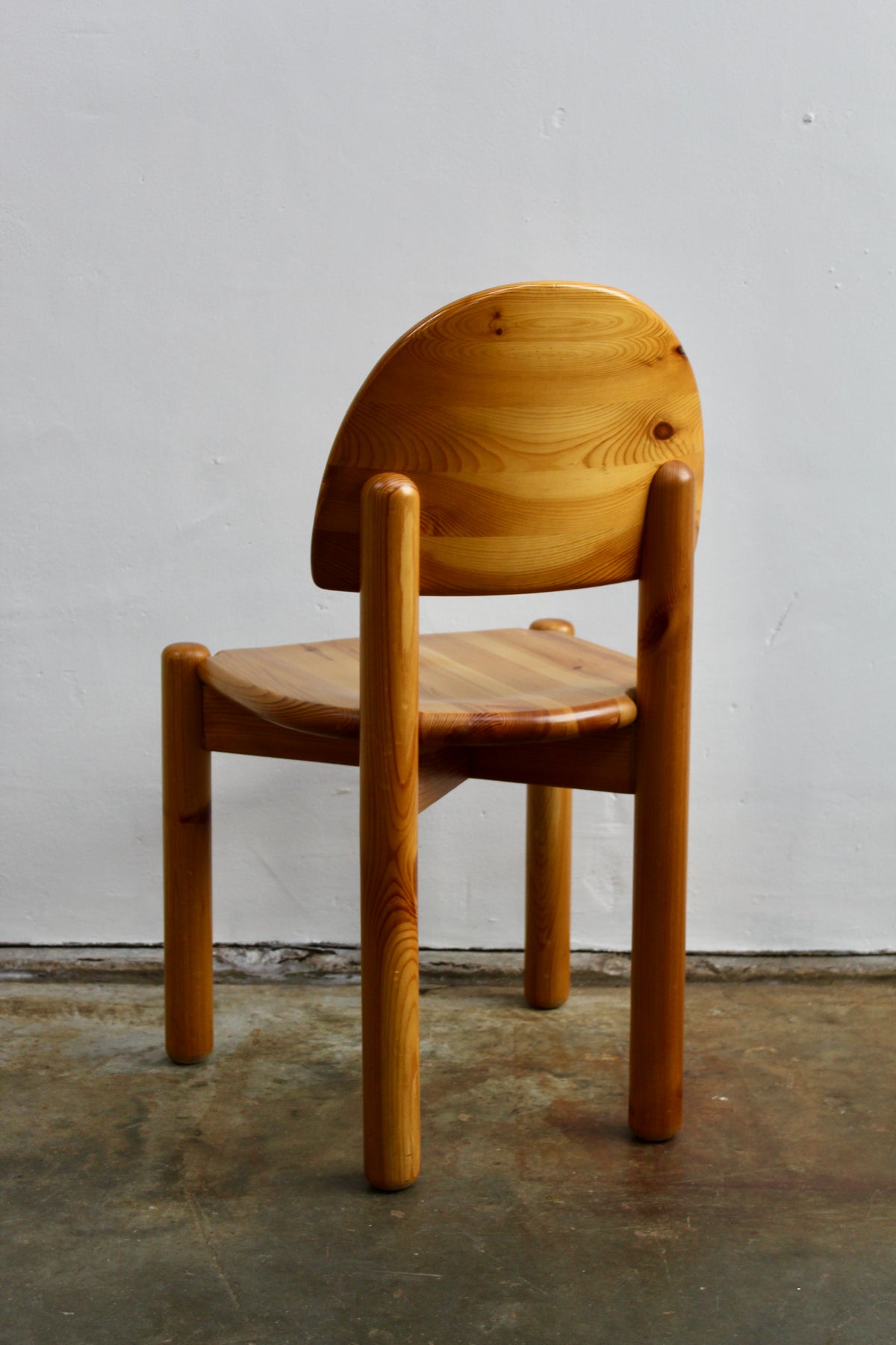 6x Rainer Daumiller grenen eetkamerstoelen