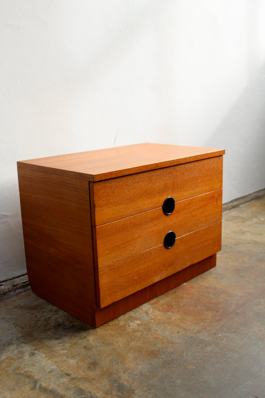 Jaren '60 nachtkastje teak