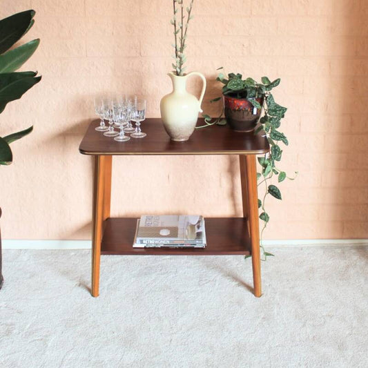 Vintage side table, audio table