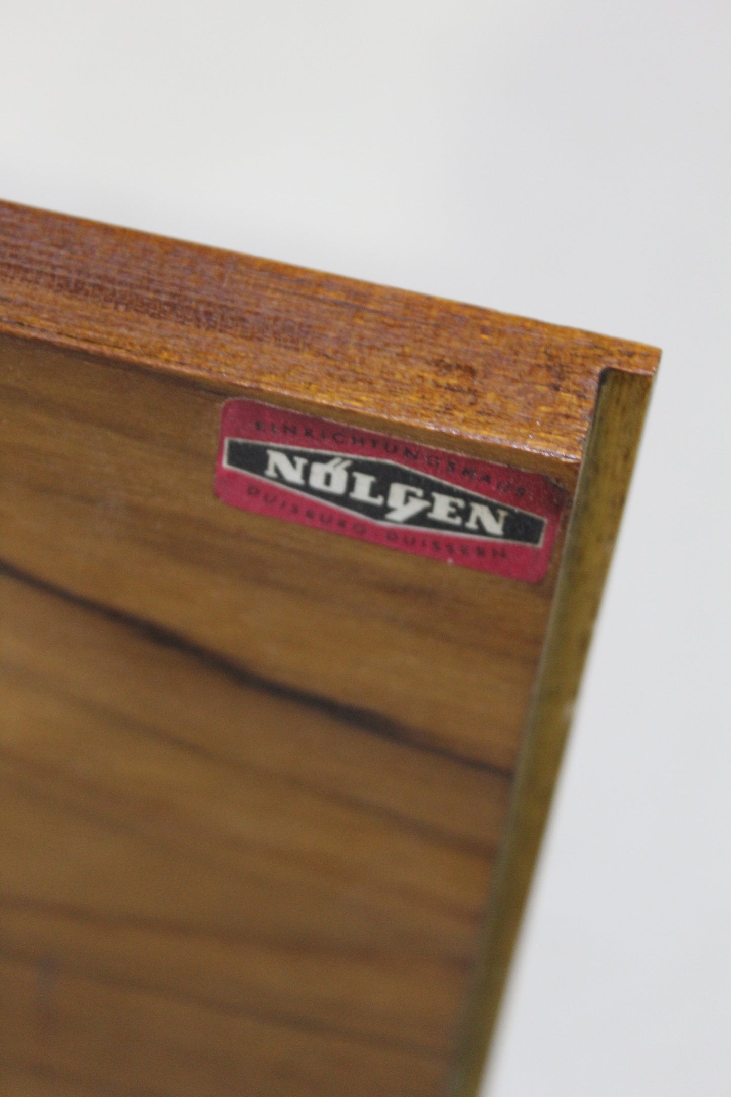 Vintage teakhouten kastje, dressoir - jaren '60