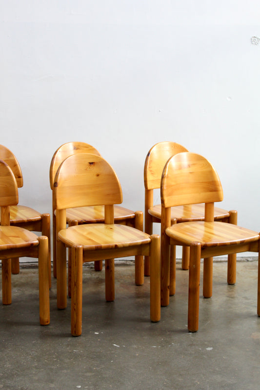 Rainer grenen stoelen
